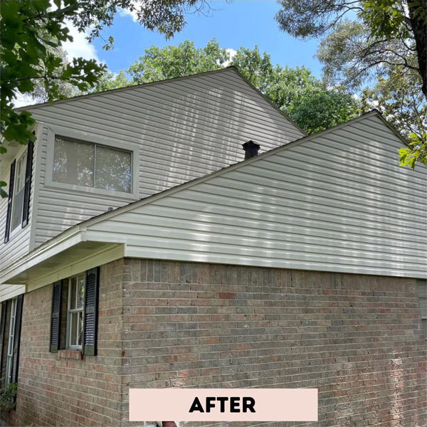 After house exterior power washing katy texas